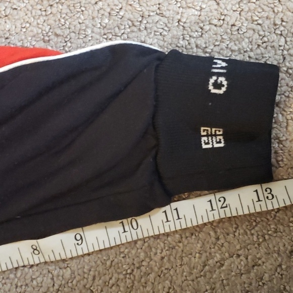 Givenchy kids black jogger pants with red stripe 4 toddler slim fit - Picture 10 of 10